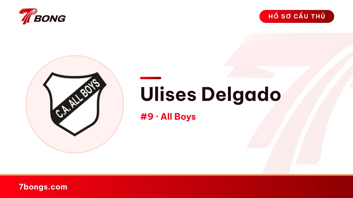 Ulises Delgado — All Boys