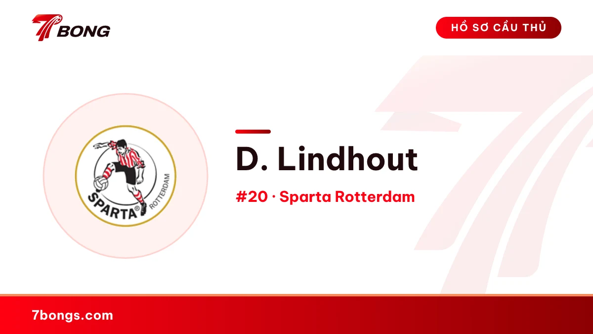 D. Lindhout — Sparta Rotterdam