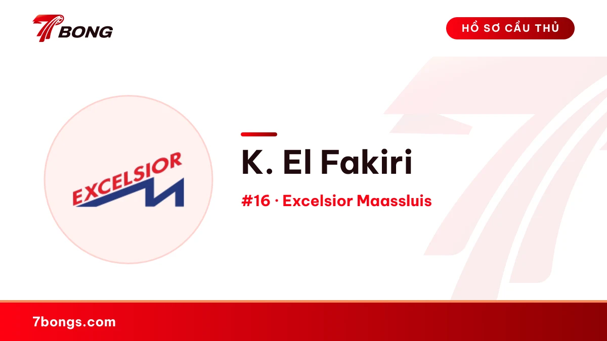 K. El Fakiri — Excelsior Maassluis