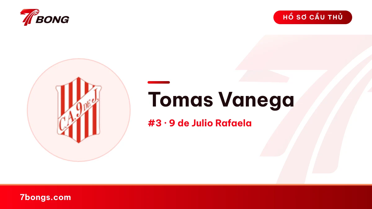 Tomas Vanega — 9 de Julio Rafaela