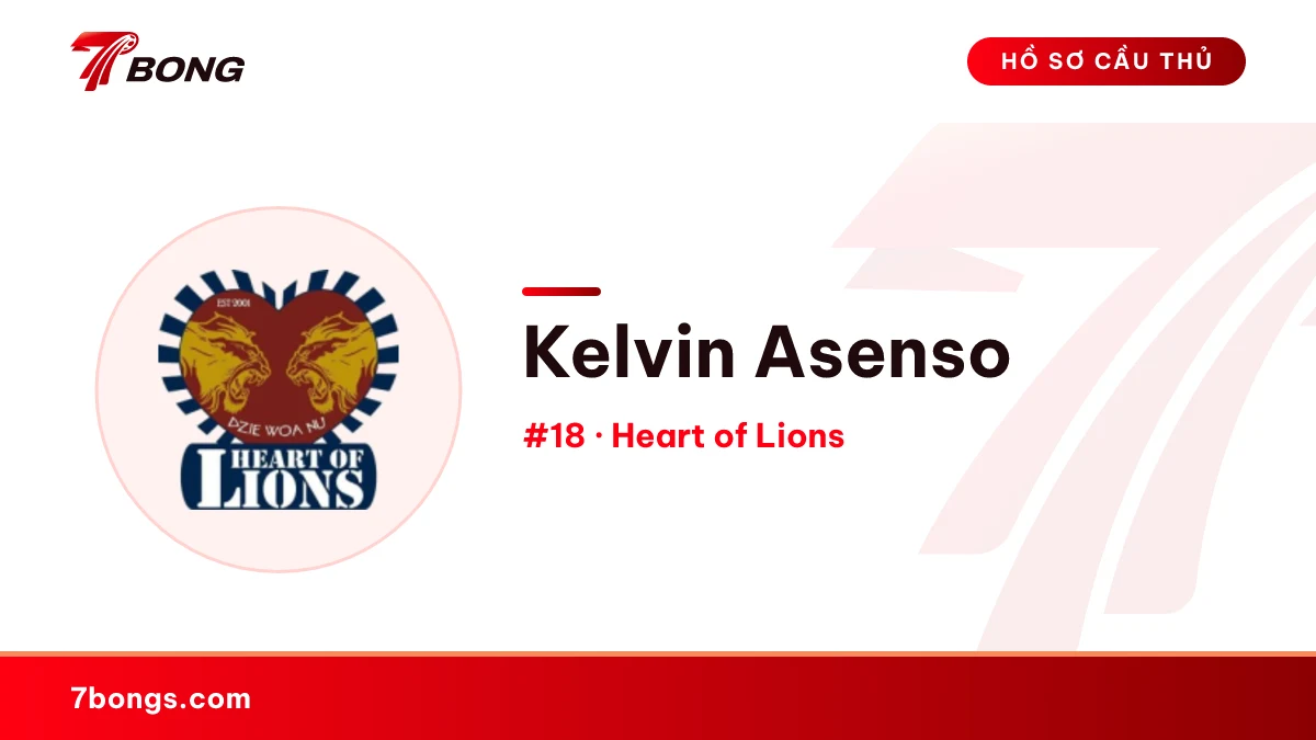 Kelvin Asenso — Heart of Lions