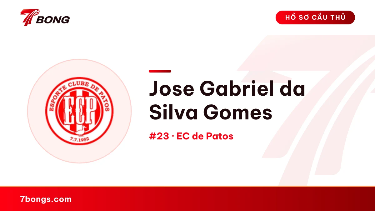 Jose Gabriel da Silva Gomes — EC de Patos