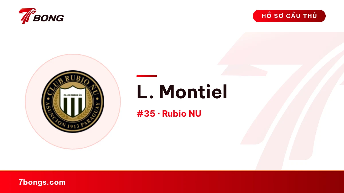 L. Montiel — Rubio NU