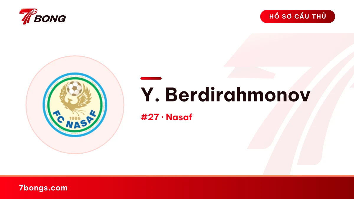 Y. Berdirahmonov — Nasaf