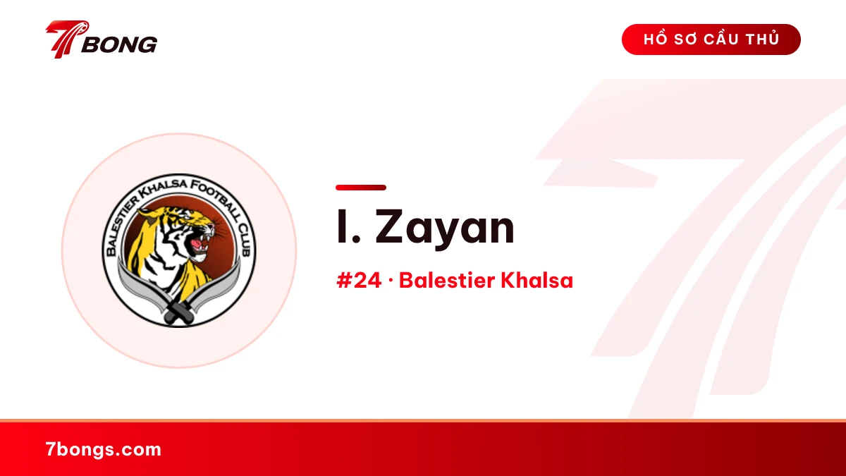 I. Zayan — Balestier Khalsa