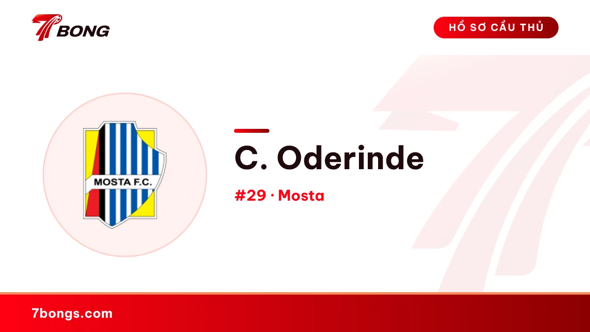 C. Oderinde — Mosta