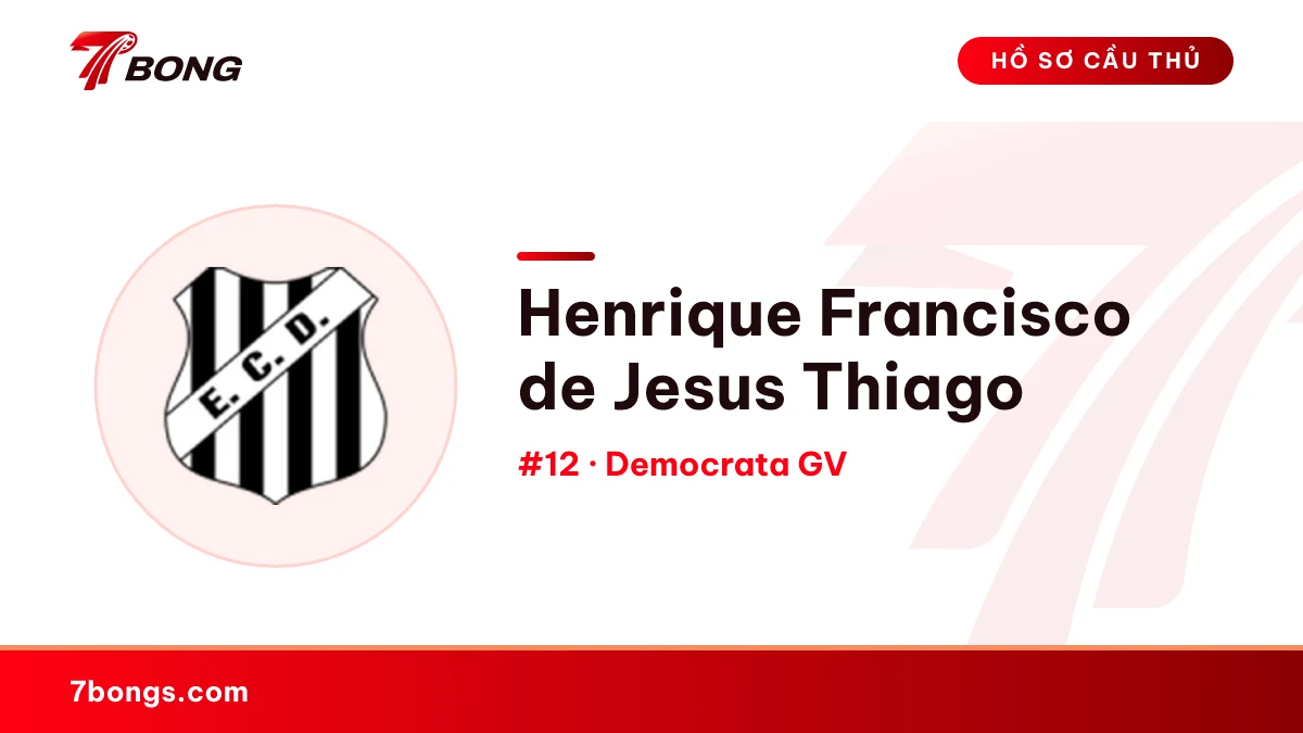 Henrique Francisco de Jesus Thiago — Democrata GV
