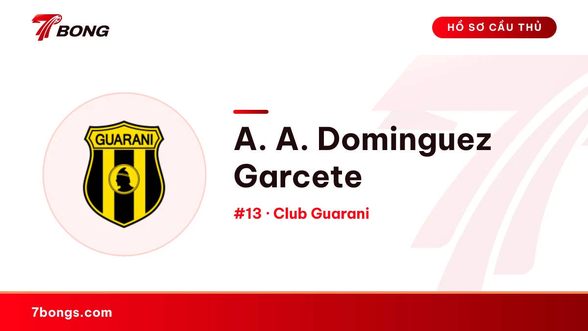 A. A. Dominguez Garcete — Club Guarani