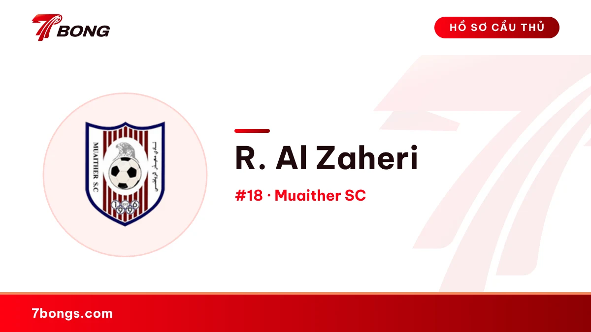 R. Al Zaheri — Muaither SC