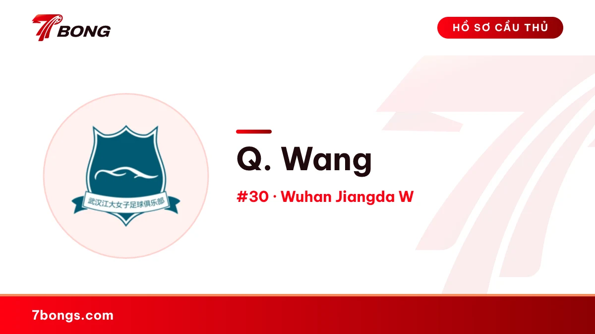 Q. Wang — Wuhan Jiangda W