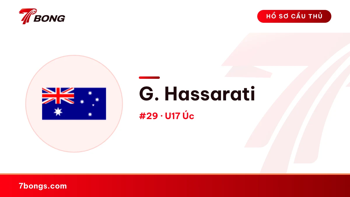 G. Hassarati — U17 Úc