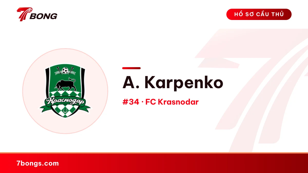 A. Karpenko — FC Krasnodar