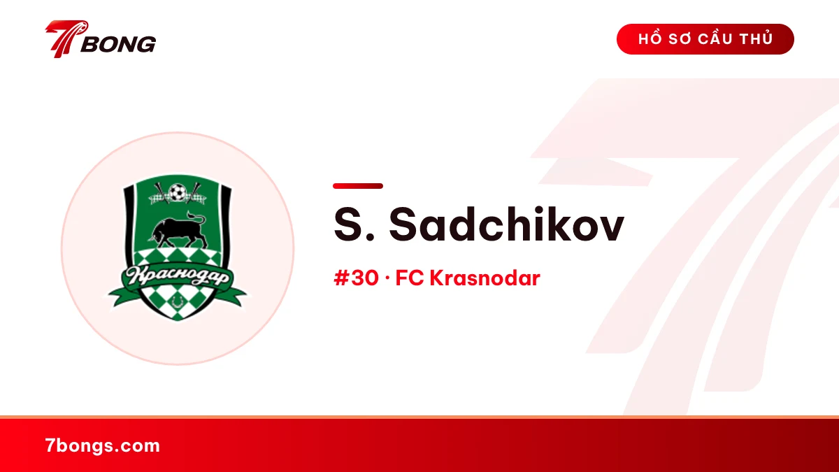 S. Sadchikov — FC Krasnodar