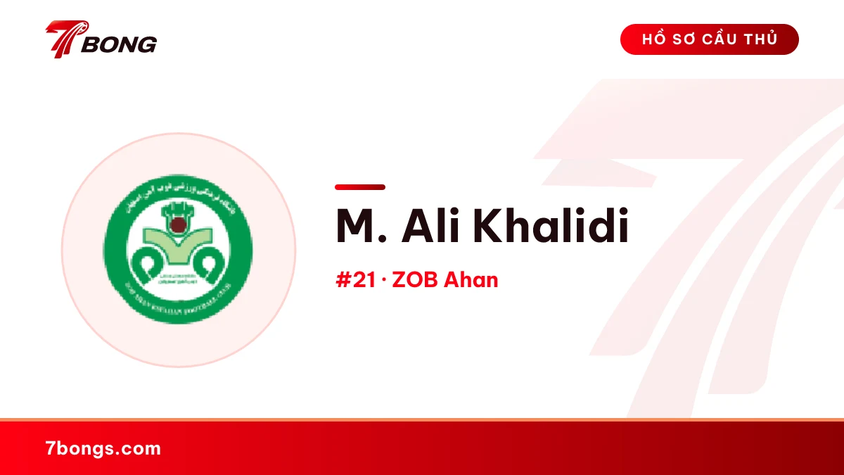 M. Ali Khalidi — ZOB Ahan