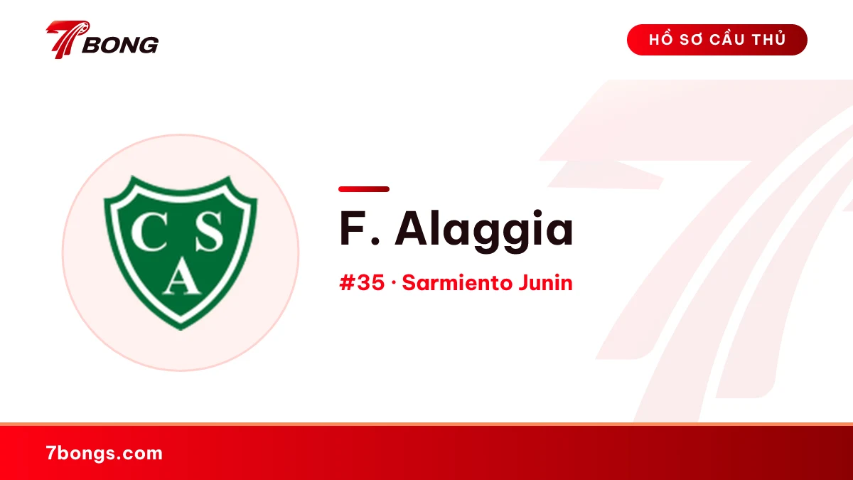 F. Alaggia — Sarmiento Junin