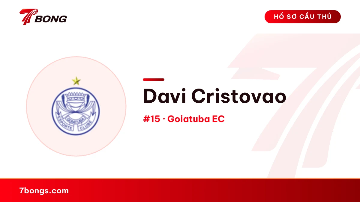 Davi Cristovao — Goiatuba EC