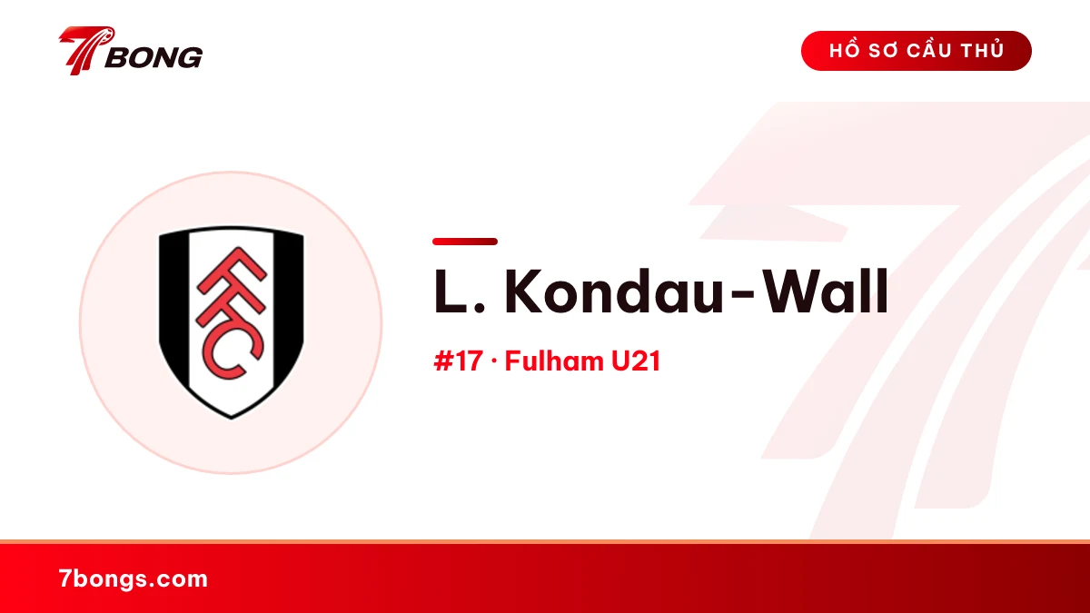 L. Kondau-Wall — Fulham U21