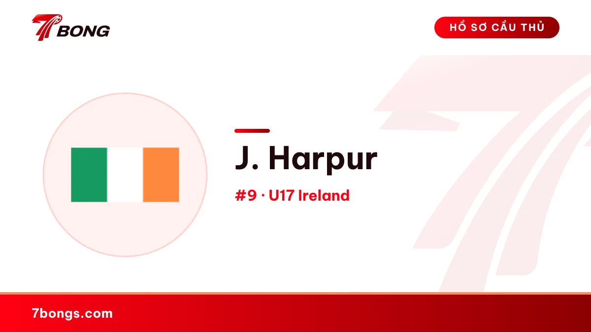 J. Harpur — U17 Ireland