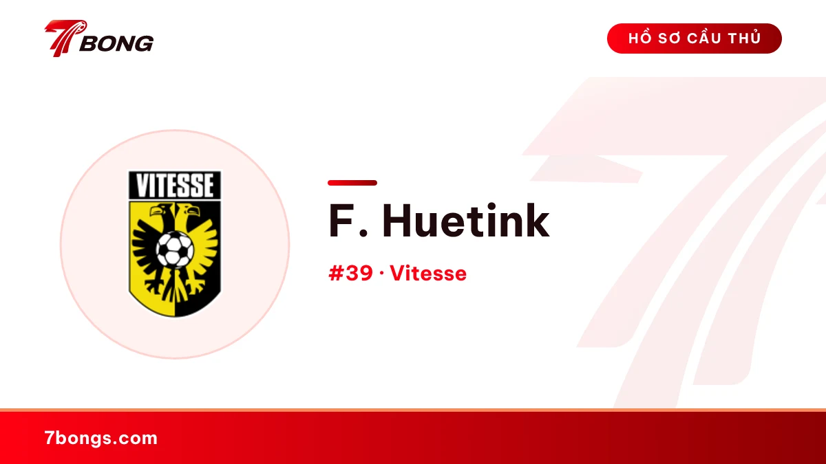 F. Huetink — Vitesse