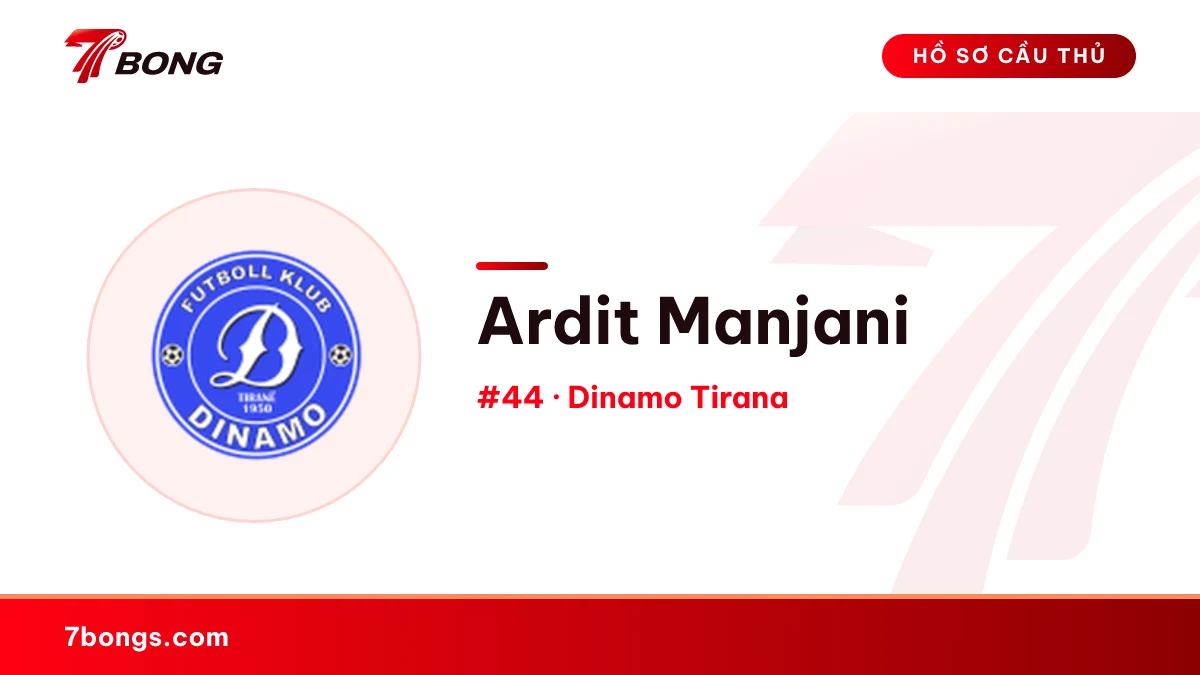Ardit Manjani — Dinamo Tirana