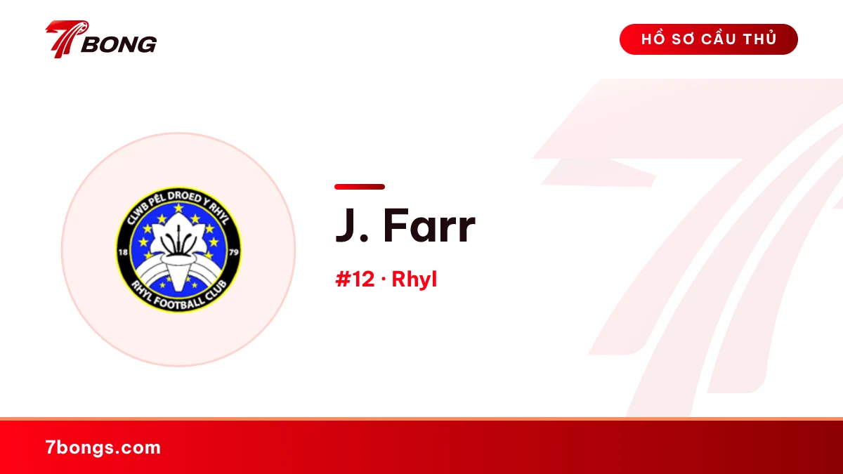J. Farr — Rhyl