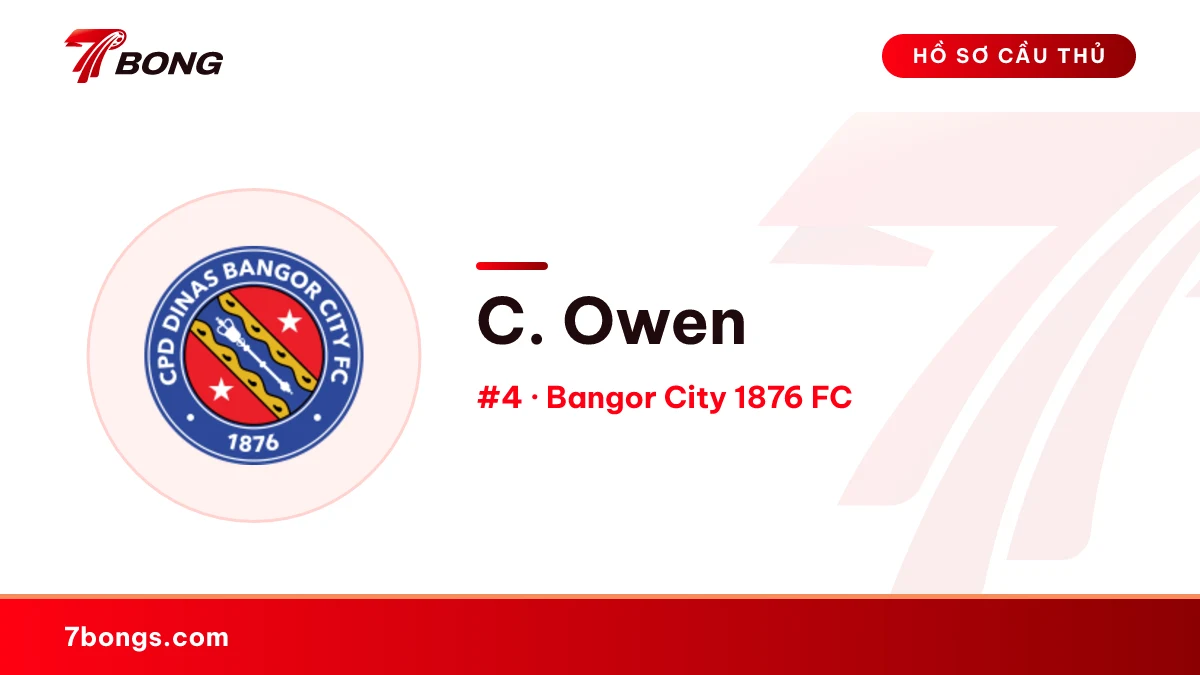 C. Owen — Bangor City 1876 FC