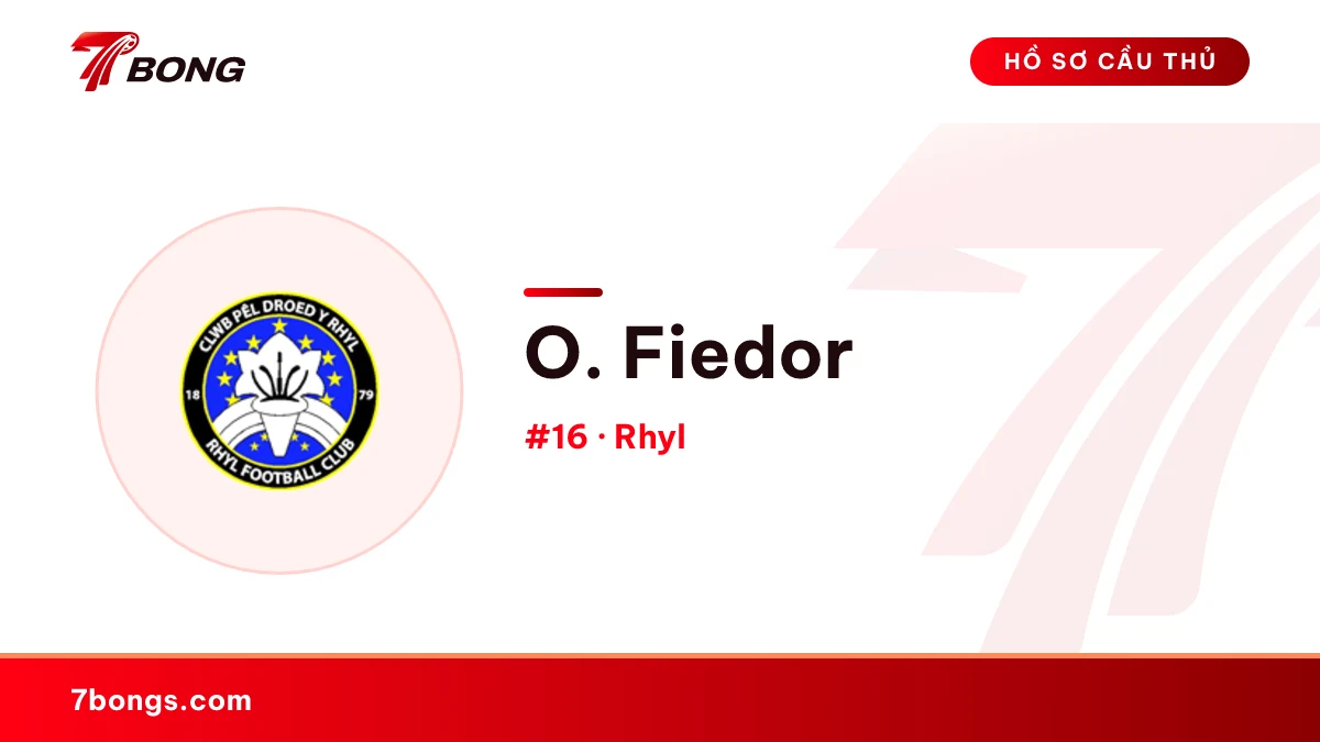 O. Fiedor — Rhyl