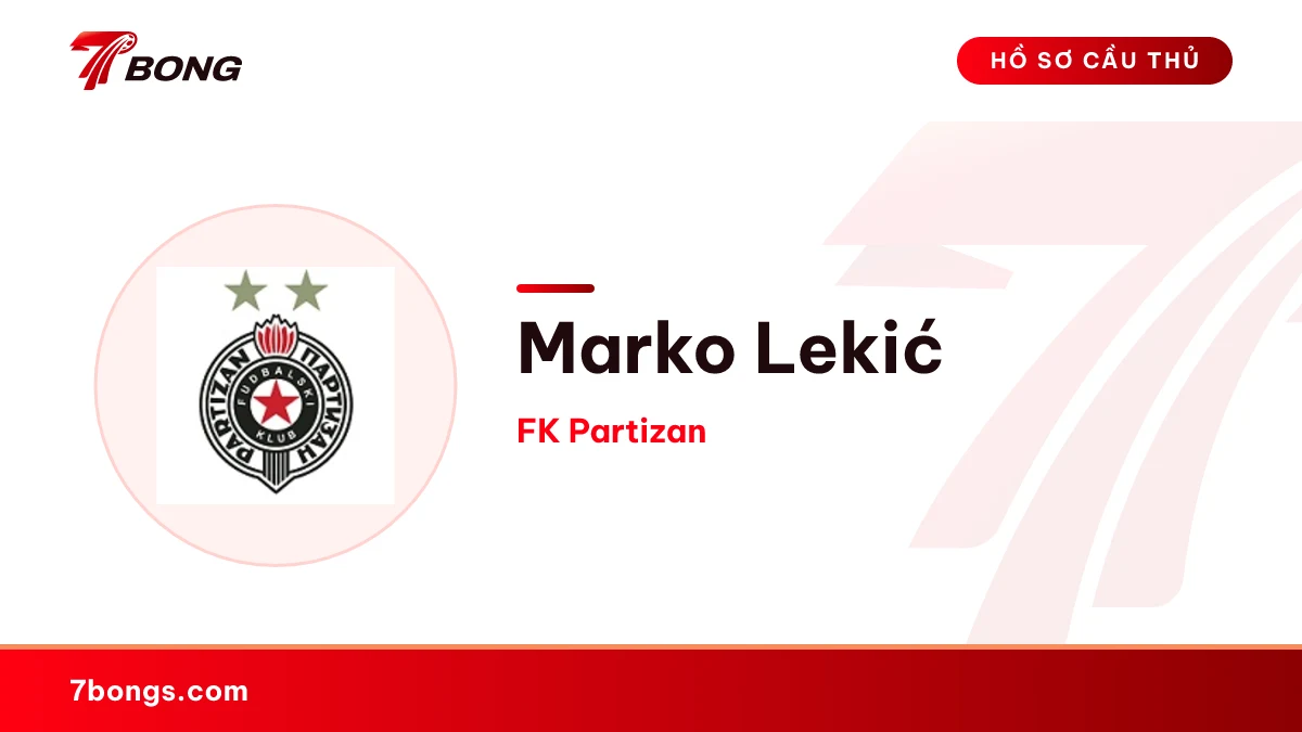 Marko Lekić — FK Partizan