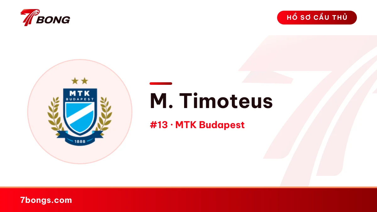 M. Timoteus — MTK Budapest