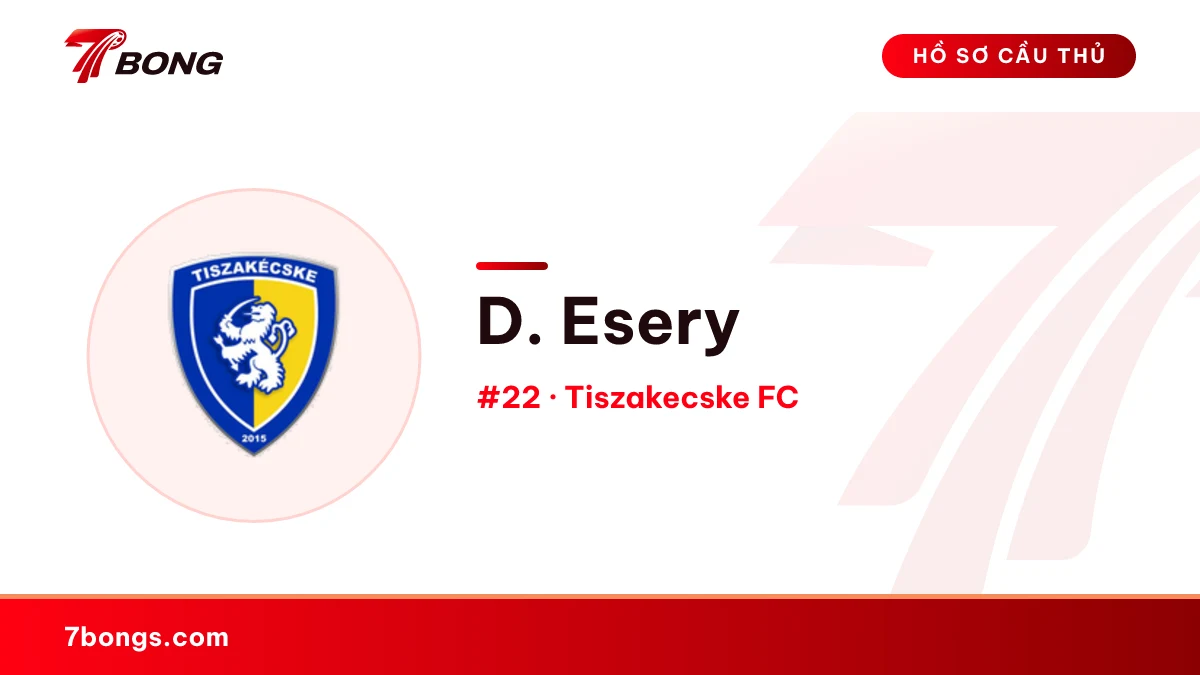 D. Esery — Tiszakecske FC