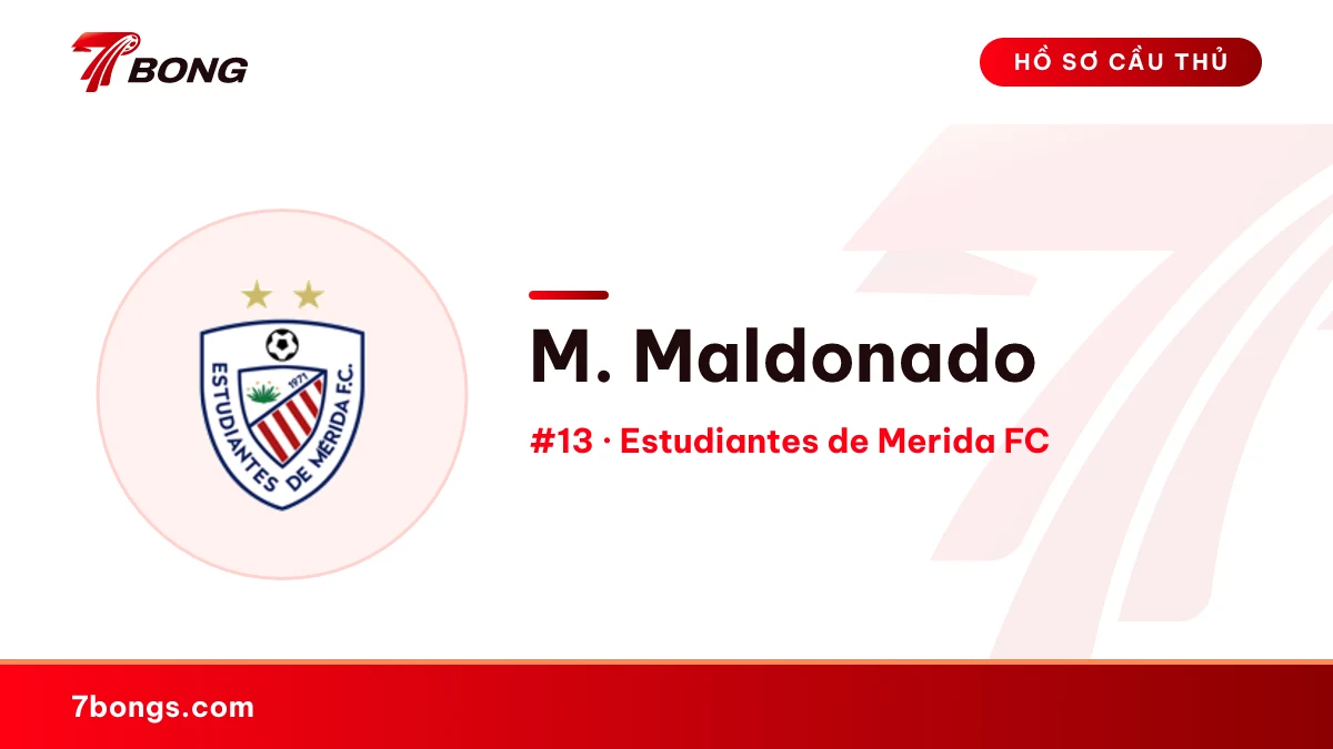 M. Maldonado — Estudiantes de Merida FC