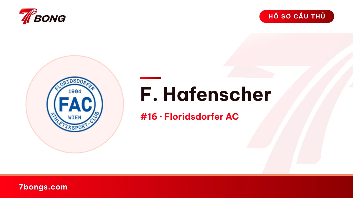 F. Hafenscher — Floridsdorfer AC