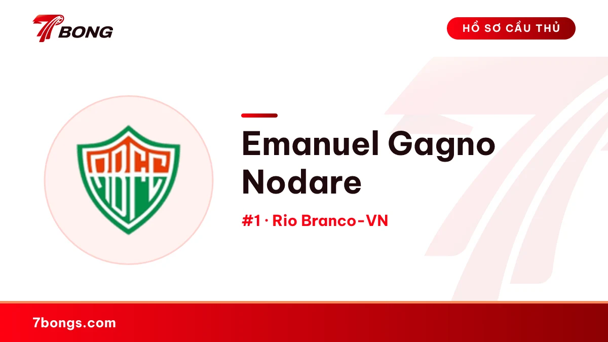 Emanuel Gagno Nodare — Rio Branco-VN