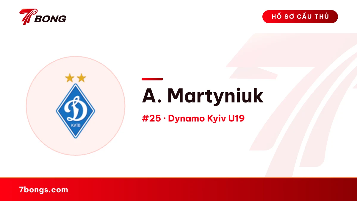 A. Martyniuk — Dynamo Kyiv U19