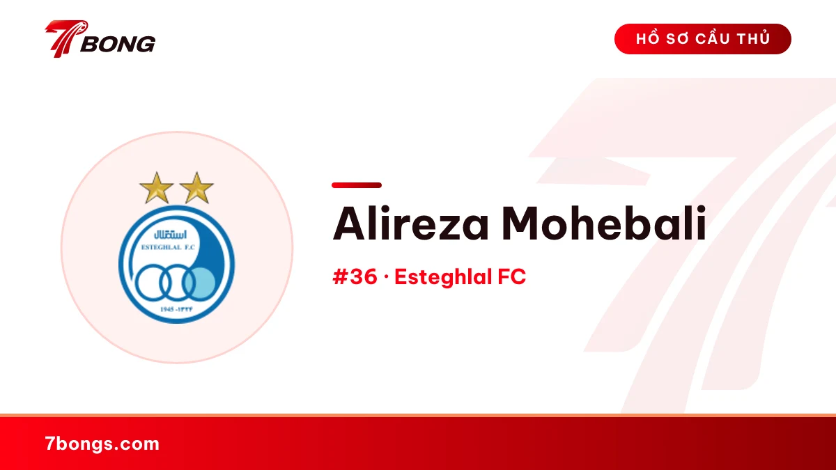 Alireza Mohebali — Esteghlal FC