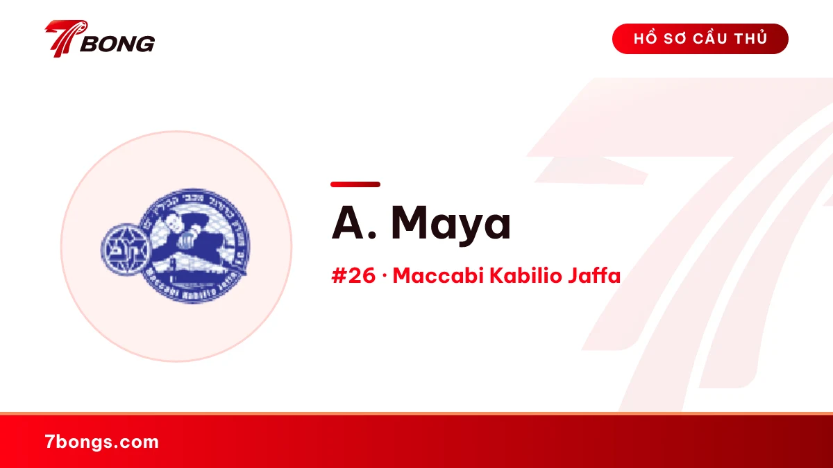 A. Maya — Maccabi Kabilio Jaffa