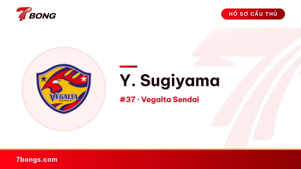 Y. Sugiyama — Vegalta Sendai