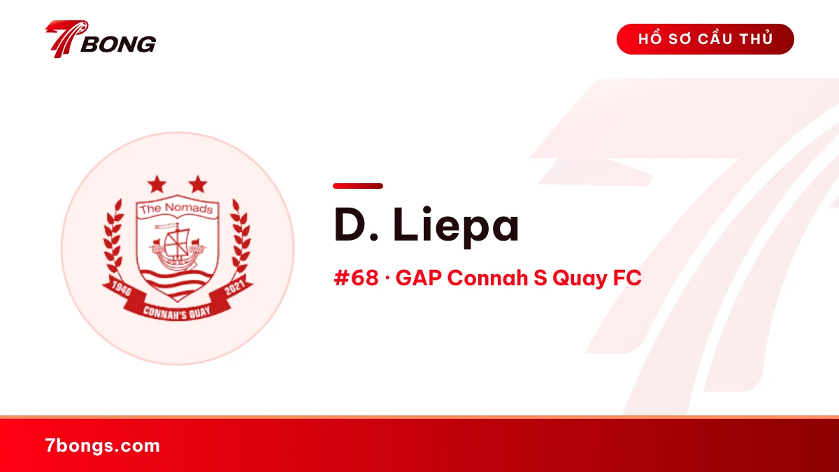 D. Liepa — GAP Connah S Quay FC