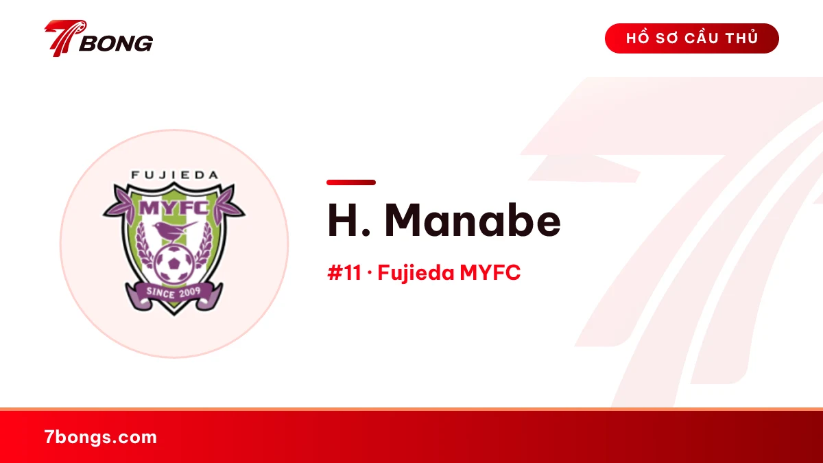 H. Manabe — Fujieda MYFC