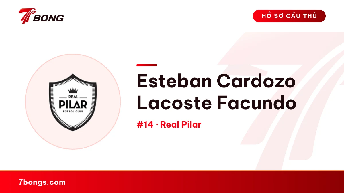 Esteban Cardozo Lacoste Facundo — Real Pilar