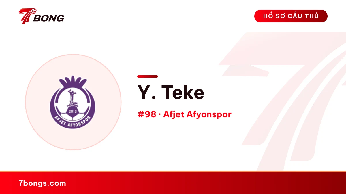 Y. Teke — Afjet Afyonspor