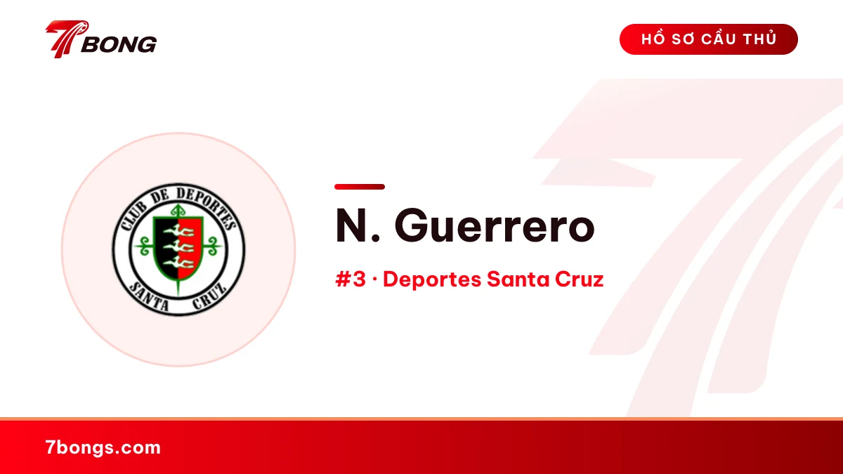 N. Guerrero — Deportes Santa Cruz