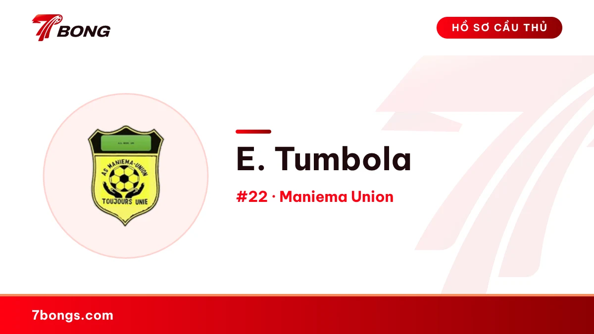 E. Tumbola — Maniema Union
