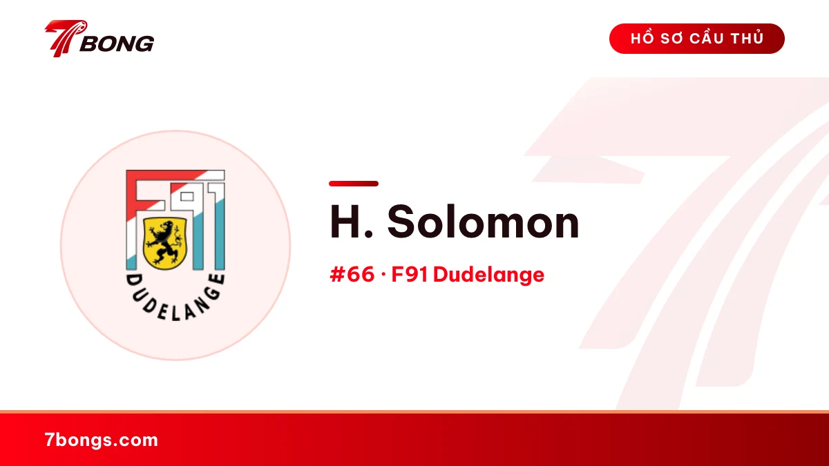 H. Solomon — F91 Dudelange