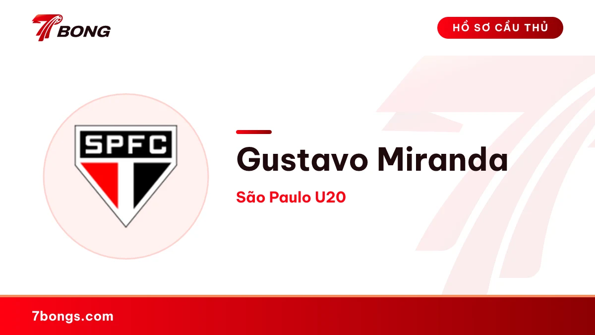 Gustavo Miranda — São Paulo U20