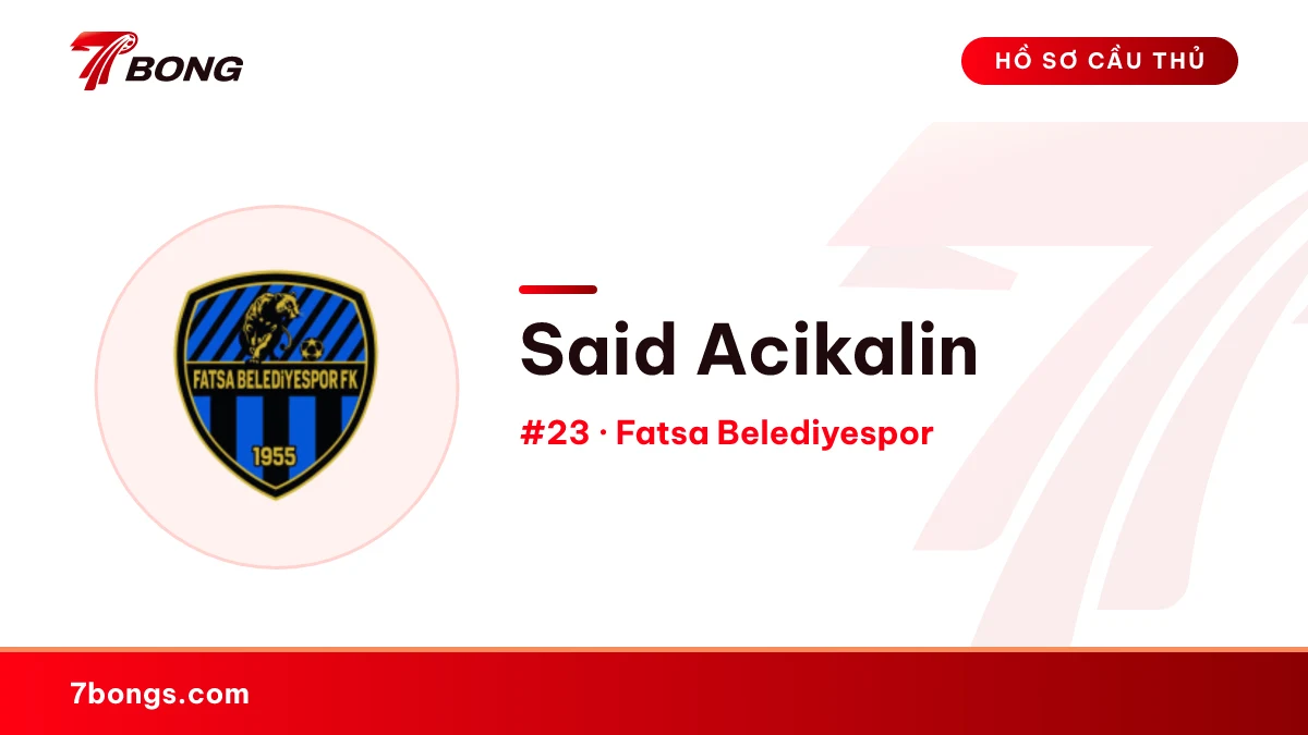 Said Acikalin — Fatsa Belediyespor