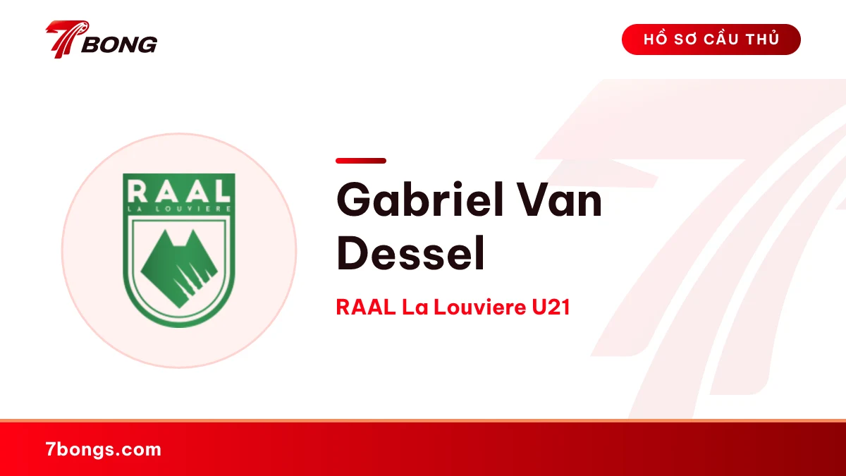 Gabriel Van Dessel — RAAL La Louviere U21