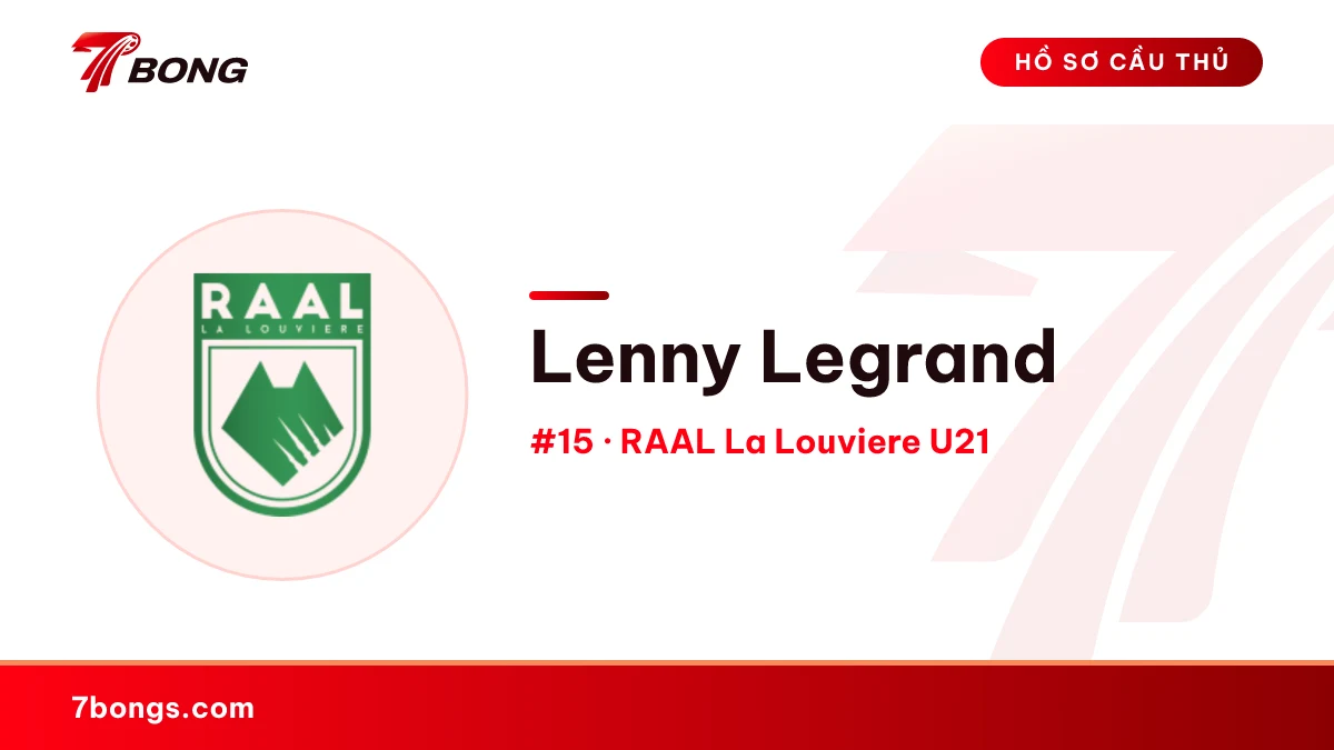 Lenny Legrand — RAAL La Louviere U21