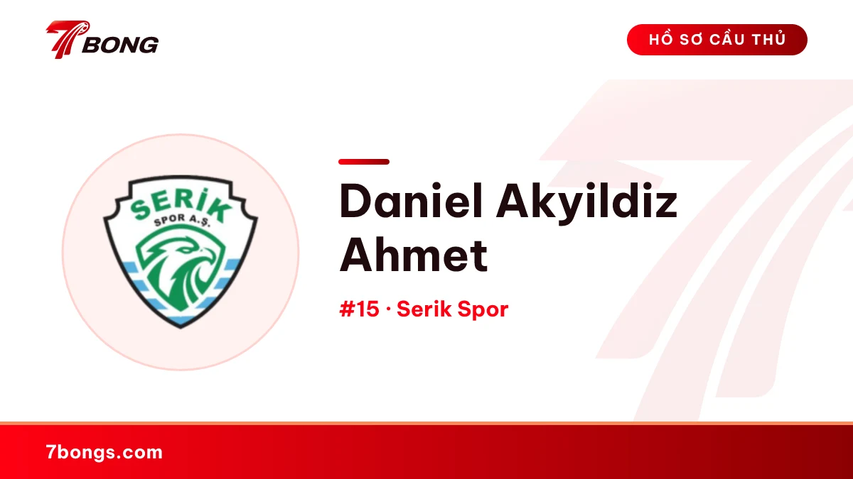 Daniel Akyildiz Ahmet — Serik Spor