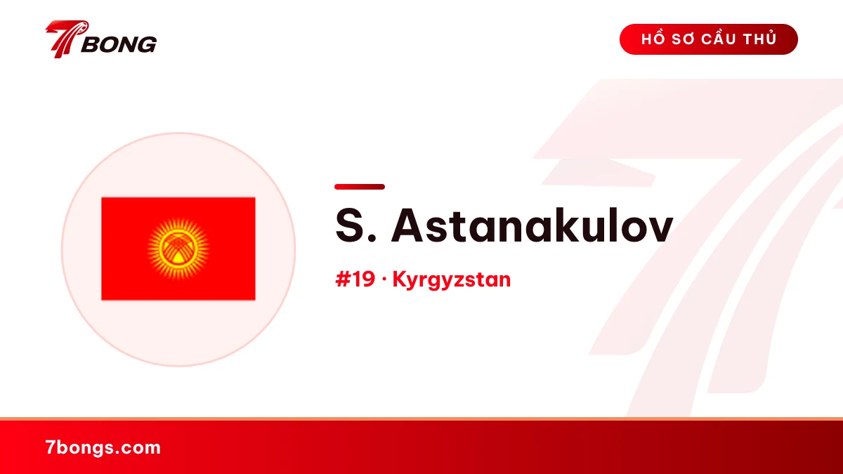 S. Astanakulov — Kyrgyzstan